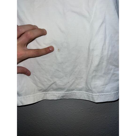 Vintage Senor Frogs Shirt Carlos N Charlies Playa Del Carmen Tee White Medium - Picture 7 of 9